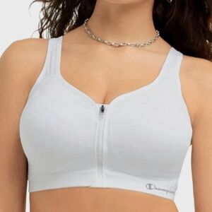 NEW Champion Women's Motion Control Zip High-impact Sports Bra 36DD